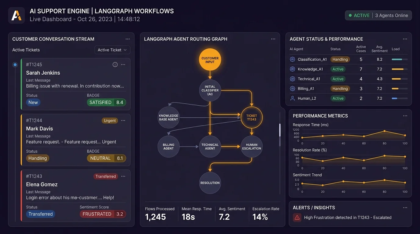 Intelligent Support Engine